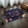 3D Butterfly Diatomite Floor Mat Bathroom Absorbent Non Slip Mat For Bathroom Door Entrance Quick Dry Feet Rug