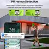 15MP Solar Security Camera – LED Light, 3-Screen Display, 4G SIM, Wireless, Remote Control Via V380 App
