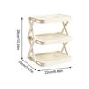 Large Capacity Prepare Dish Storage Rack Space-Saving Dish Storage Rack  Preparing Food