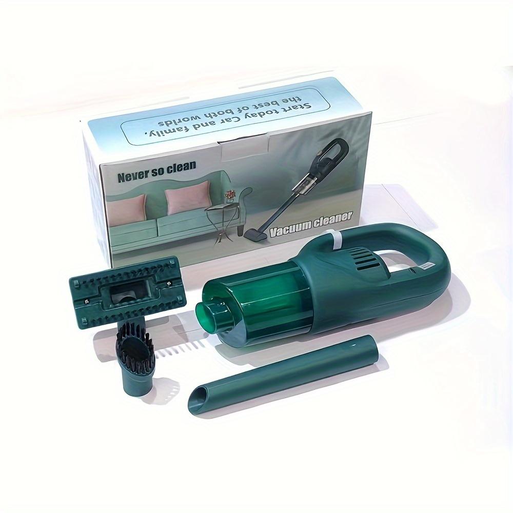 

Беспроводной ручной пылесос — перезаряжаемый, с высокой мощностью всасывания, циклонный, для использования дома, в автомобиле и офисе Vacuum cleaner зелёный