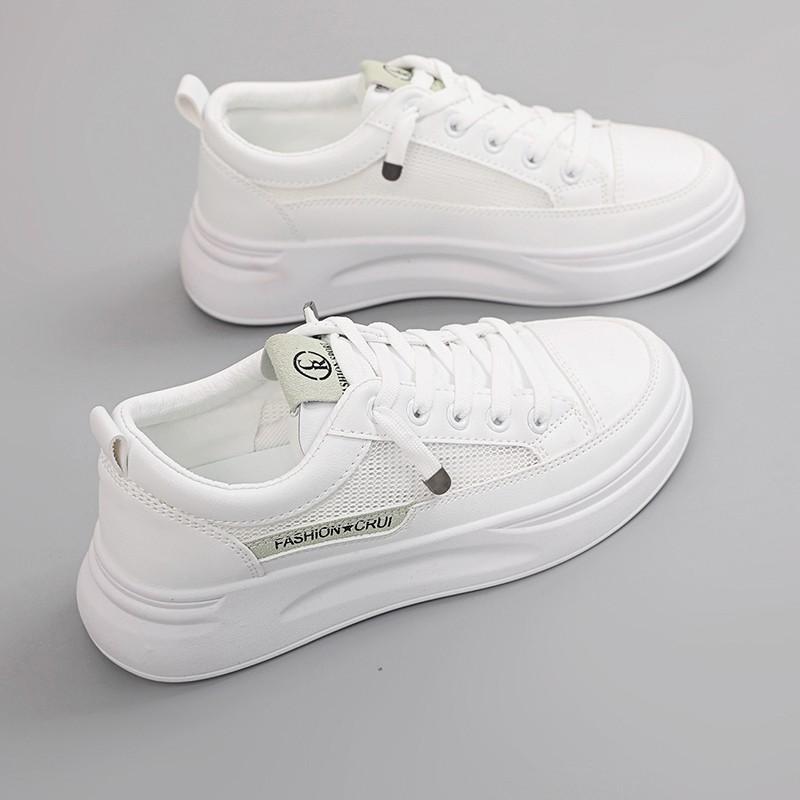 Heightening Small White Shoes Women's Summer New Student Women's Shoes Daily All-match Board Shoes Thick-soled Casual Shoes