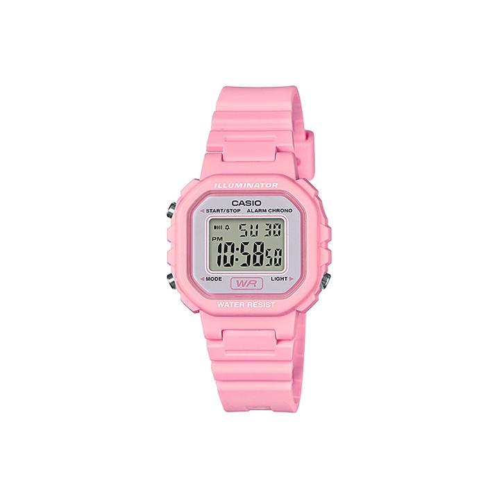 CASIO Women s DIGITAL Series Gray Watch LA-20WH-4A1 LA-20WH-4A1 Pink Strap
