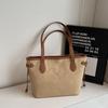 Leisure work commuter bag women's large-capacity new student versatile shoulder shopping bag fashionable tote bag
