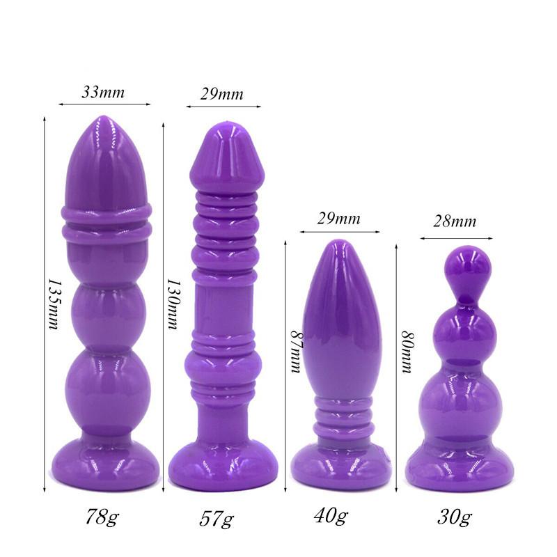 Silikon Konu Anal Plug Boncuk Jöle Oyuncaklar Cilt Duygu Yapay Penis Yetişkin Seks Oyuncakları Erkekler için Seks Ürünleri Butt Plug Seks Oyuncakları