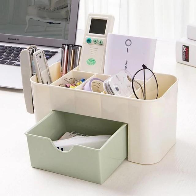 

D5 Nail Storage Box Organizer Container Cotton Swab Storage Box Accessories Cleaning Desktop Tools Jewelry Box Cosmetic Storage зелёный