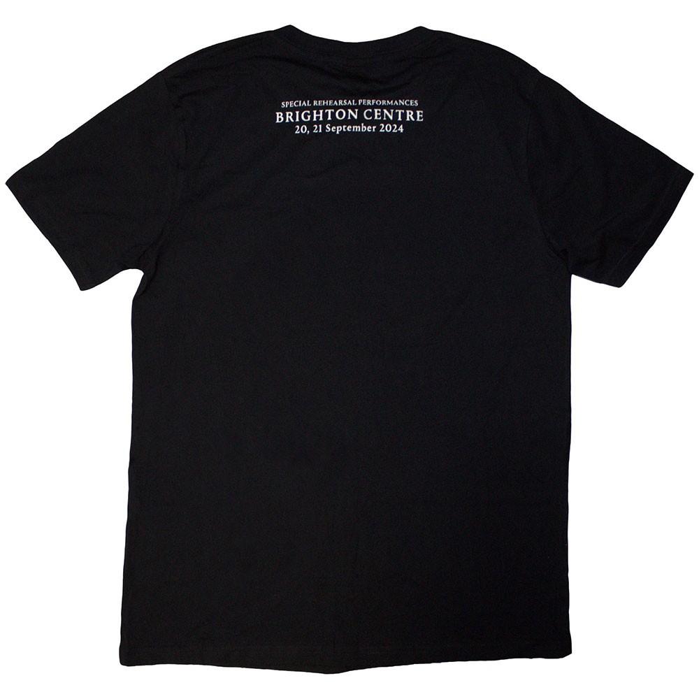 David Gilmour Unisex TShirt Luck amp Strange Brighton Black Back Print amp Unisex T-Shirt M