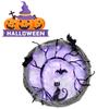 Halloween Garland Flower Decoration Front Door Home Furnishing Party Wreath