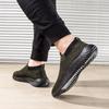 Flyknit Men's Shoes Student Sports Shoes Breathable Soft Bottom Slip-on New Trendy Men's Casual Shoes