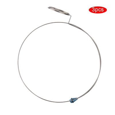 3Pcs Head Mounted Magnifying Glass Steel Ring for Watchmaker Watch Repair Tool