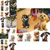 Cute Cartoon Haba Dog Car Hanging Decoration Christmas Tree Ornament Birthday Gift
