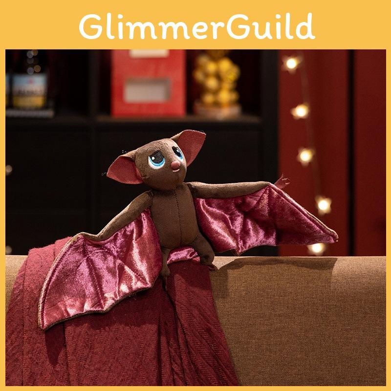 Purple Bat Plush Toy Halloween Gift Soft Animal Doll For Kids