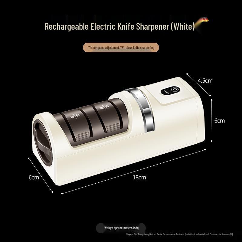 

German Multi-Functional Electric Knife Sharpener - High-Precision, Automatic, Compact for Home Use