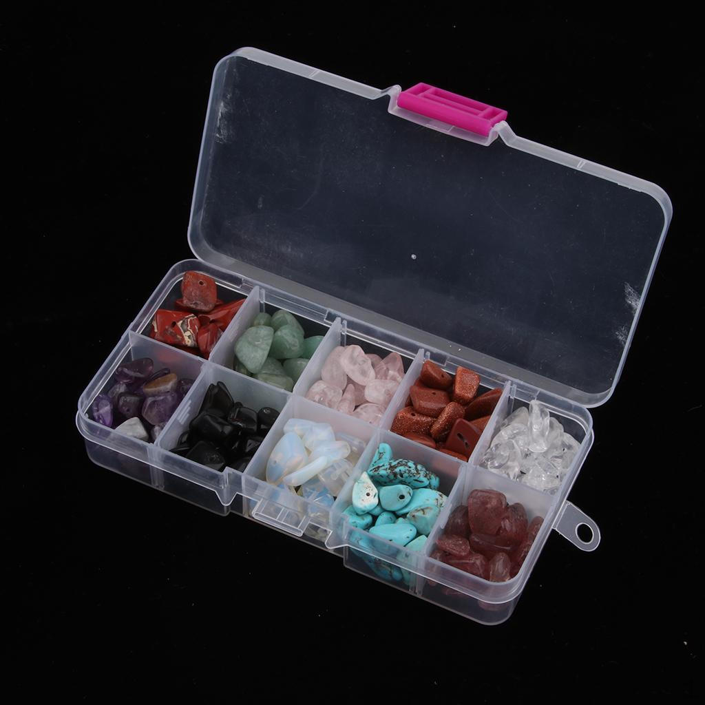 

Чипсы, бусины, драгоценные камни для изготовления ювелирных изделий с пластиковой коробкой