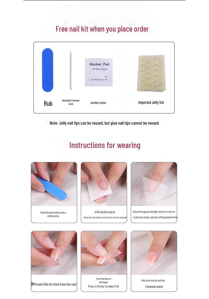 Kids' Wearable Glitter Nail Stickers – Hand-Painted Butterfly & Flower Designs for Ages 3-12