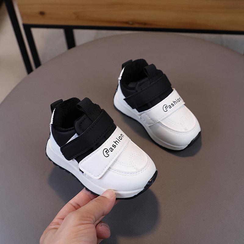 Kids' Comfy Sneakers - Soft, Breathable, and Flexible Shoes with Hook-and-loop Fastener Closure