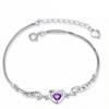 Korean Style Angel Wings Heart Bracelet for Women