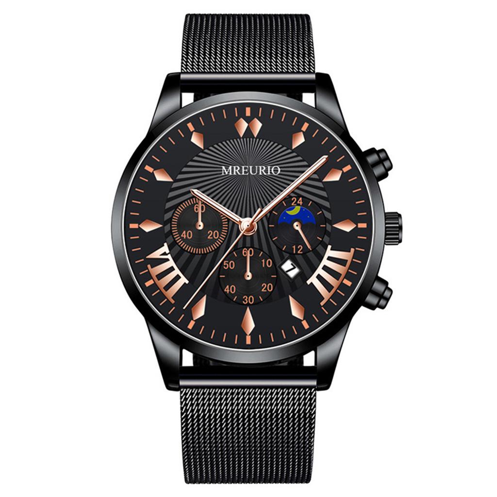 Men's Luminous Running Alarm Clock Watch