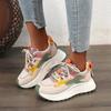 Fashion 2025 New Women Chunky Sneakers  Multi-Design Mixed Color Daily Wear Shoes Women Summer Breathable Sports Casual Sneakers Women