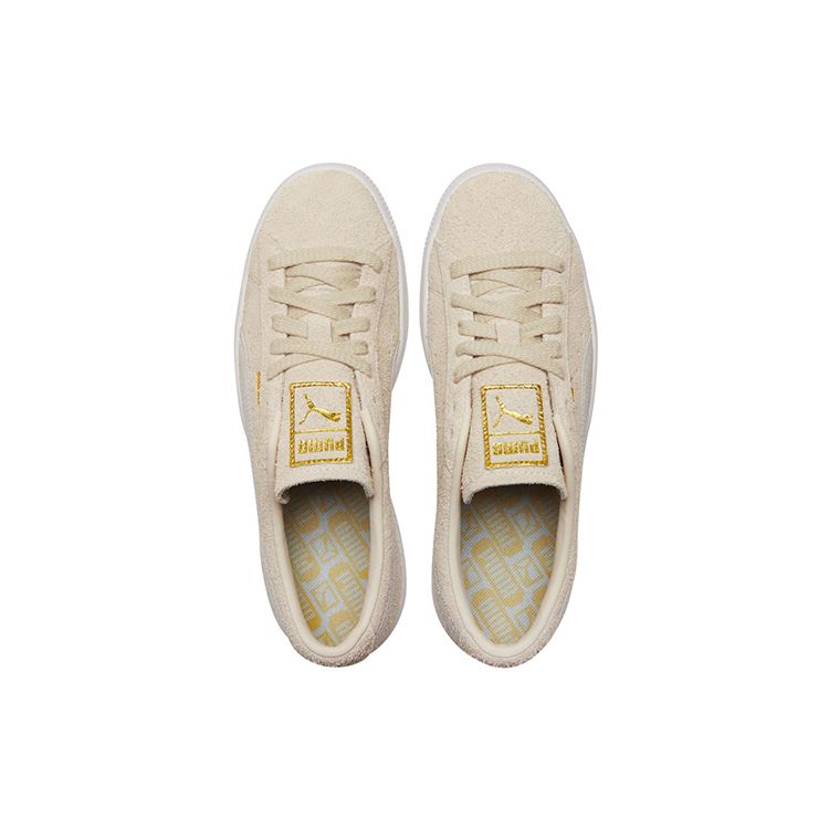 Puma Suede Vintage EB Eggnog Unisex Sneakers Cream White 380533-01