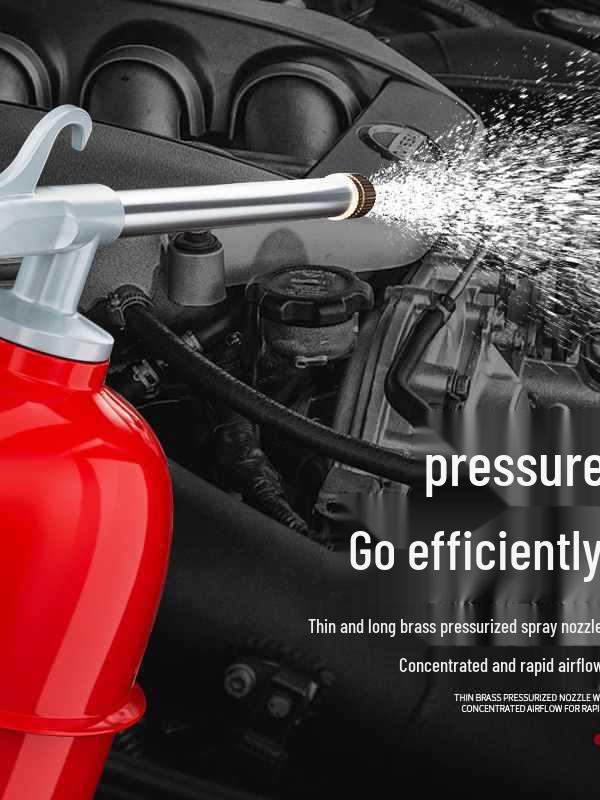 Dual-Use High-Pressure Air Spray Gun for Engine Cleaning