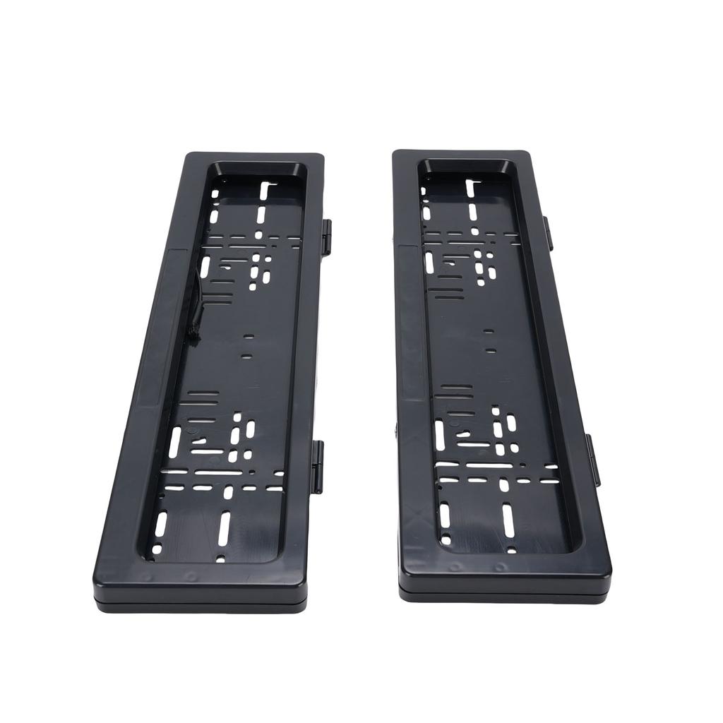 מסגרת לוחית רישוי, מחזיק לוחית רישוי מפלסטיק ABS עם שלט רחוק ומחוון לסימון קדמי ואחורי, מותג רכב חשמלי אירופאי