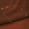 Niche High-End Natural Stone Necklace Bracelet Anklet Summer New Light Luxury Gift Temperament Banquet Jewelry Gift