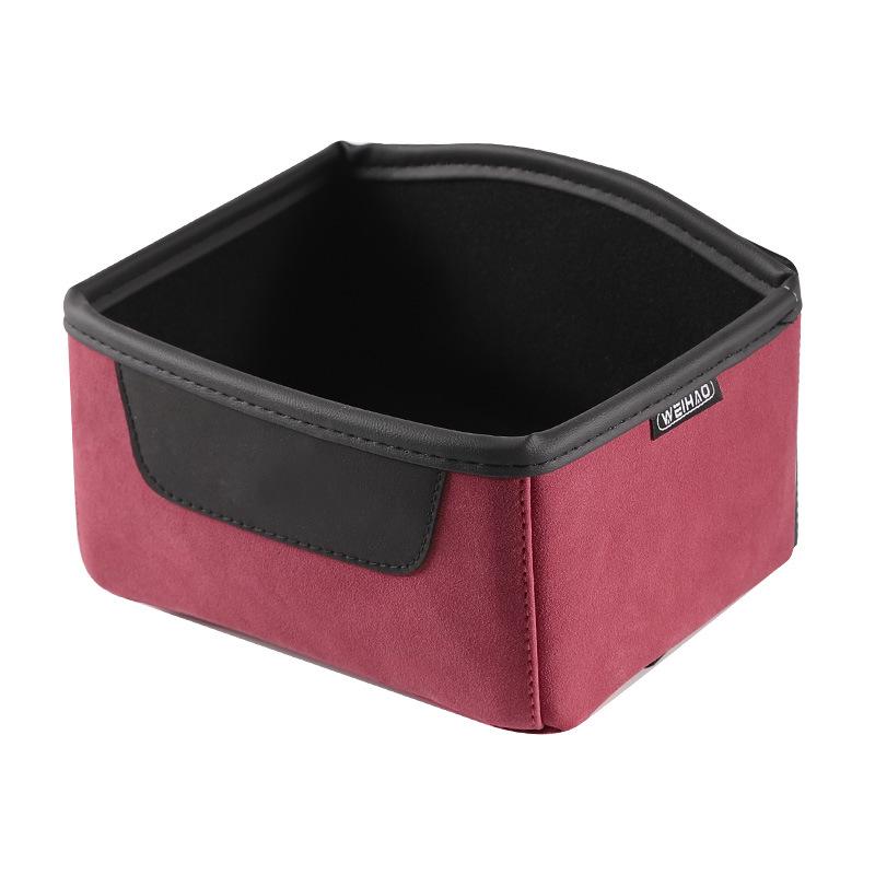 

Car Armrest Organizer: Clutter Box Storage, Center Console Cup Holder 18x13x10CM