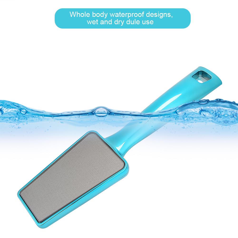 Nano Glass Foot Rasp Callus Dead Skin Remover Exfoliating Pedicure Foot File (Blue)