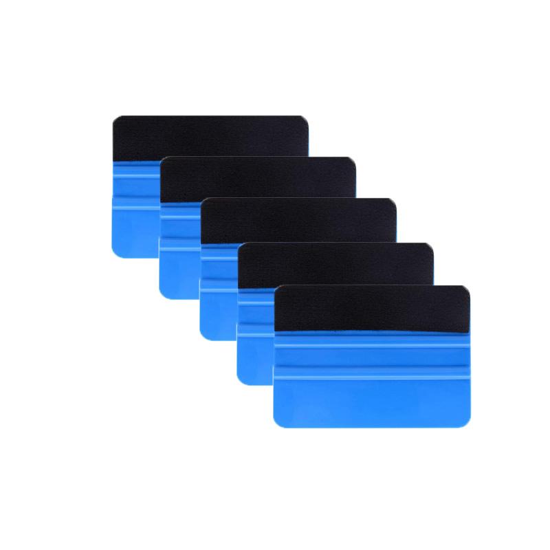 

Vinyl Squeegee Tool Felt Card Scraper Window Tint Film Car Wrap Stickers Applicator Spatula Wallpaper Smoothing Tool 5-20Pcs
