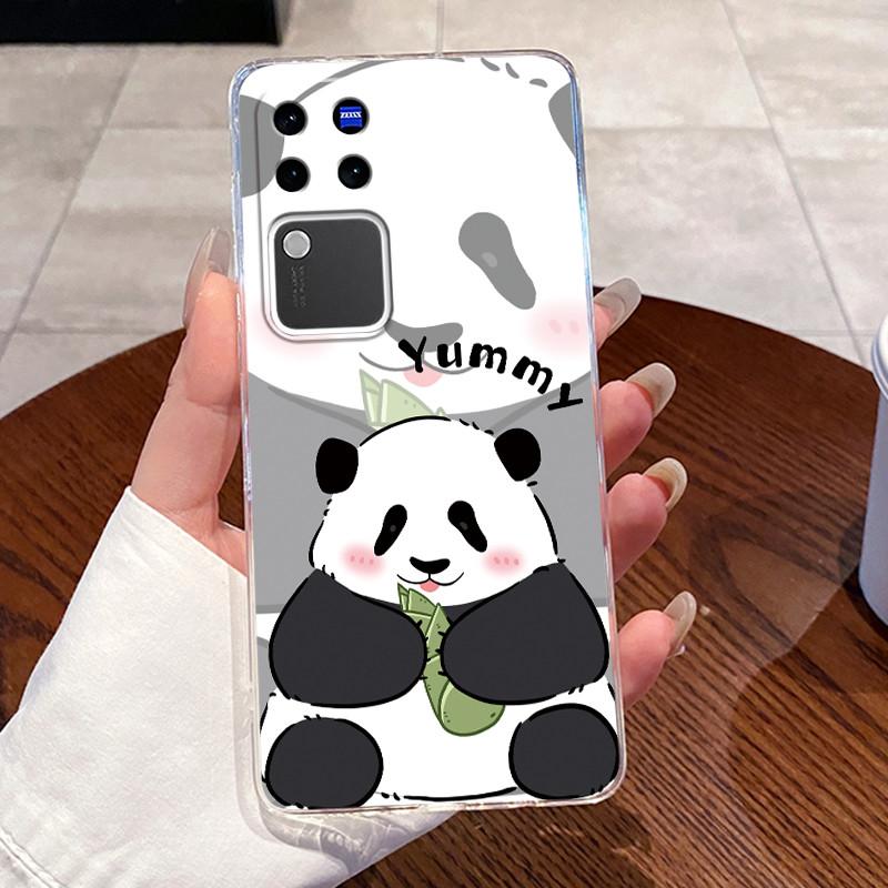 Jelly Casing For Vivo V30 Pro V2319 VivoV30 V2318 Clear Silicone Soft TPU Back Cover Cute Cat Rabbit Heart Protective Case
