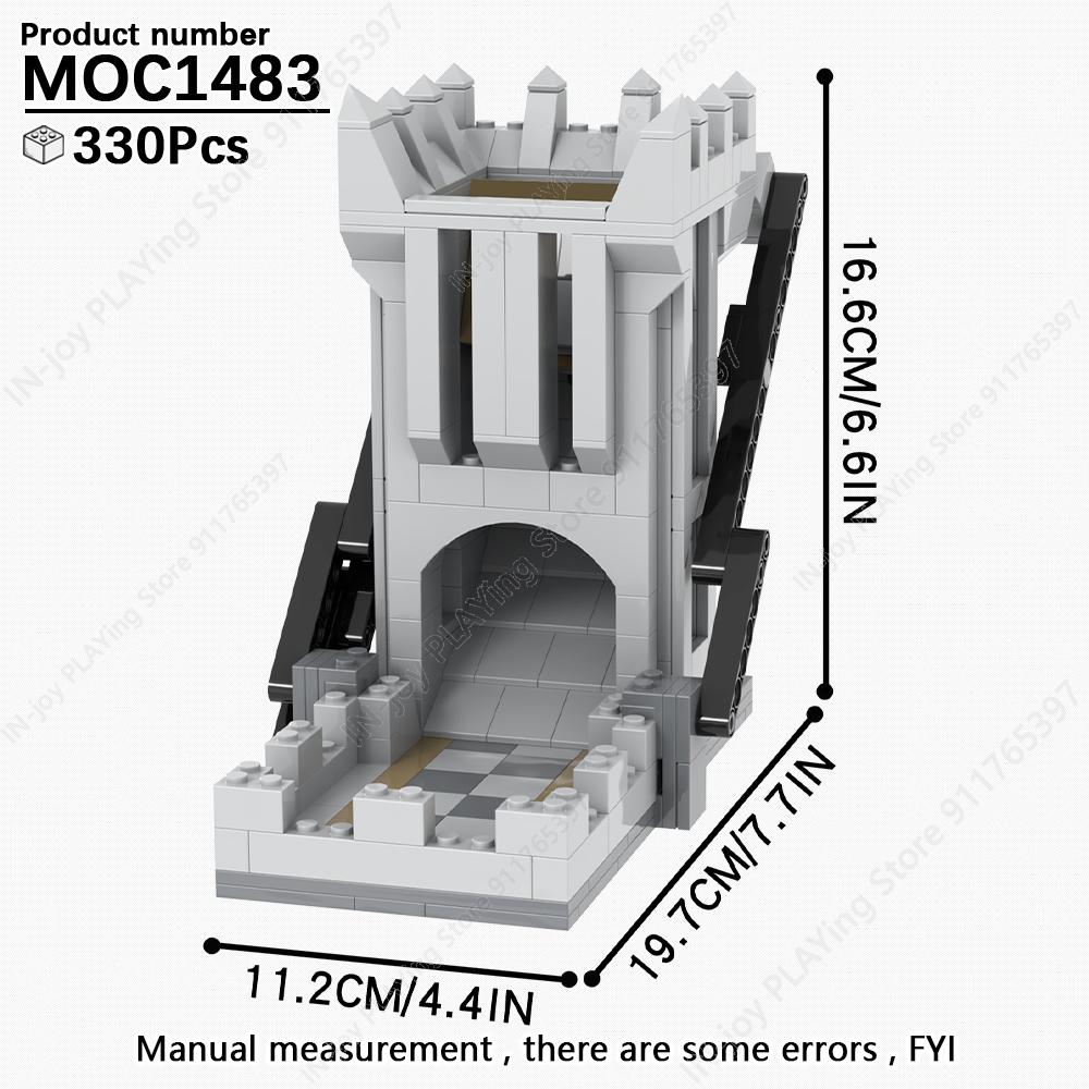 MOOXI Movie Game Scene Spaceship Gun Vehicle Model MOC Brick DIY Assembled Building Blocks Collection Toy Children Birthday Gift