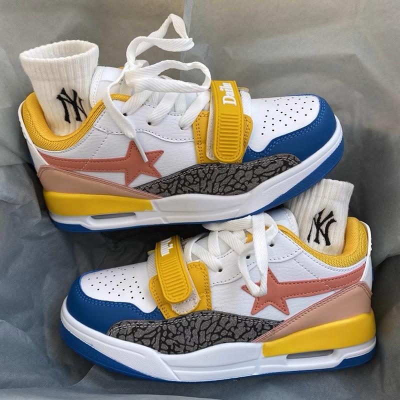 

Men s shoes air cushion sports shoes men s new summer thick-soled heightening versatile trendy casual meteor board shoes 35 standard code