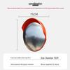 HD Wide-Angle Indoor/Outdoor Convex Mirror for Garage and Road Traffic Safety