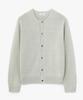 Leumadeu Stand Round Cardigan - Light Grey