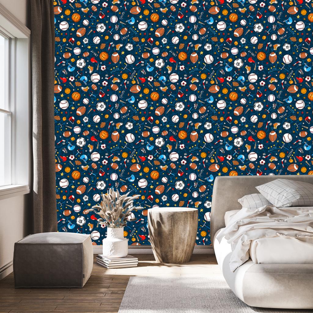 Colorful Balls Wallpaper for Living Room and Bedroom 50x1000