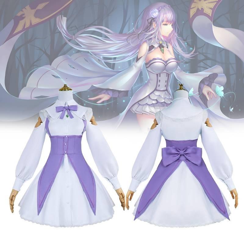 Rozkošné Cosplay Emilia Z Re Zero: Život v jiném světě Pro fanoušky