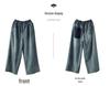 Women's Retro Wide-Leg Jeans - European & American Style, Summer & Autumn Casual Loose Fit