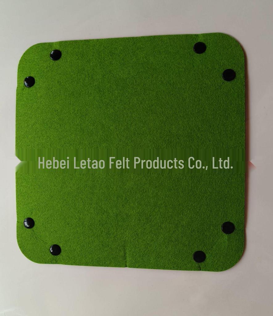 Foldable Felt Storage Tray for Coffee Table Organization