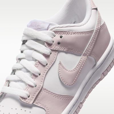 Kids' Sneakers Nike Dunk Low White Light Violet (GS) White/Light Violet/Light Violet