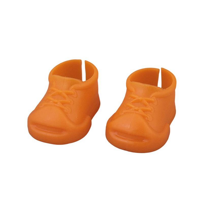 15/17/20cm Doll Shoes Plastic Mini Finger Shoes Clothing Accessory For 6.9/7.87 Inch Dolls