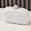2026 New Pearl Dinner Bag Women's European and American Banquet Clutch Bag High-end Handmade Dress Evening Bag