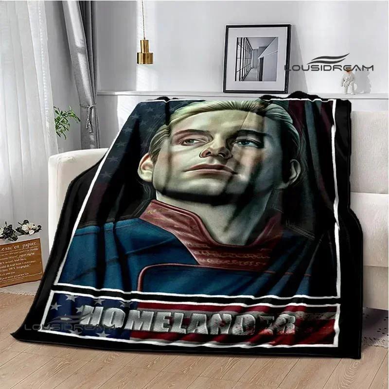 U.S. Drama The Boys Printed Blankets Picnic Blanket Warm Flannel Blankets Soft and Comfortable Blanket Bed Linings Birthday Gift