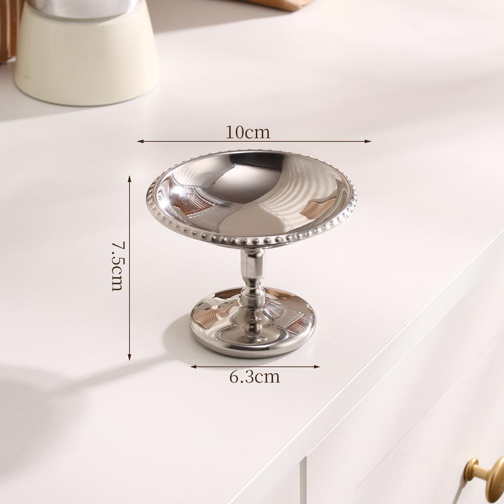 304 Stainless Steel High Footed Cup Hotel Restaurant Ice Cream Cup Bar Dessert Pudding Fruit Salad Bowl