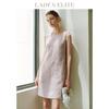 LadyS Elite Monet Floral Cut-Out Sleeveless Dress