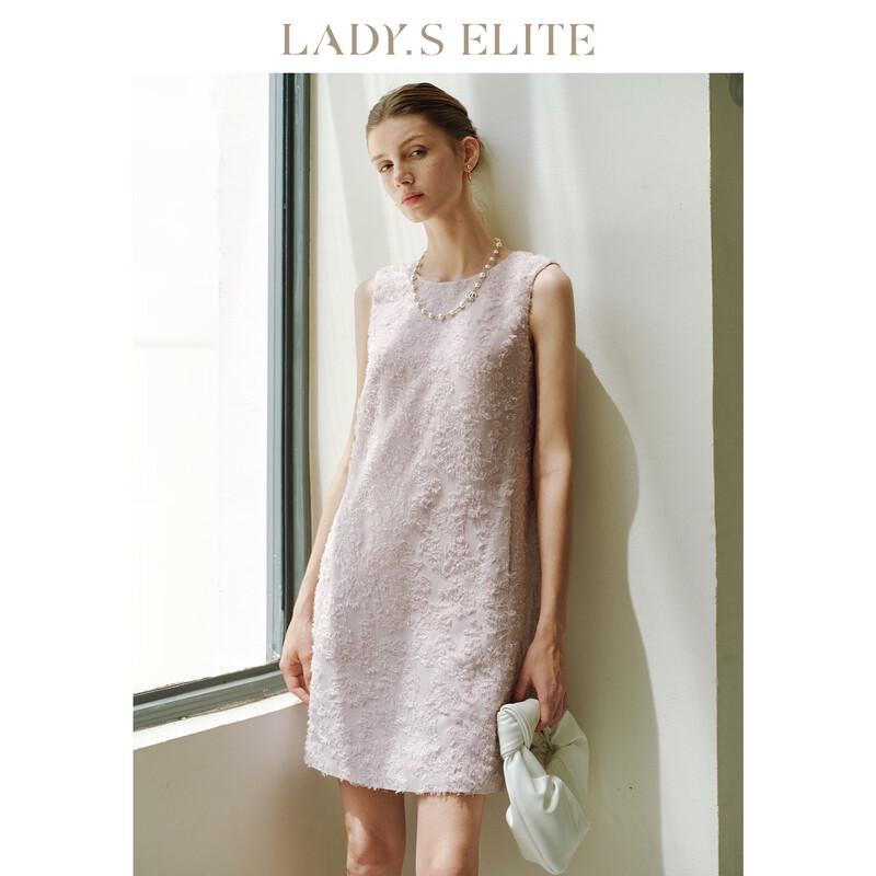 LadyS Elite Monet Floral Cut-Out Sleeveless Dress M