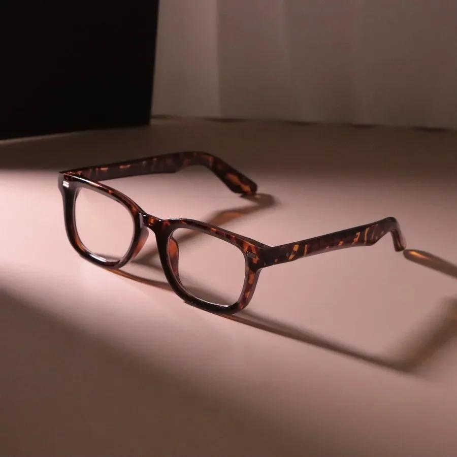 Elegant Transparent Lens Plain Eyeglasses Frame Male Female Brand Casual Rectangle Glasses Men Women