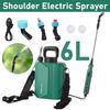 6L Electric Sprayer Backpack High Pressure Sprayer Sprinkler Agriculture Watering Can Atomizing Watering Bottle Garden Sprayer