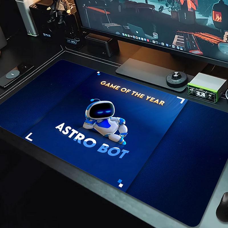ASTRO BOT Large Size Mouse Pad Large Gaming Table Cushion Non-slip Laptop Tablet Big Mousepad XXL Mat Mini PC Playmat With Lock edge