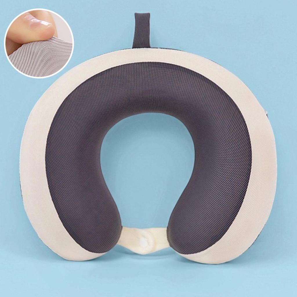Poduszka podróżna na szyję w kształcie litery U do podróży Ergonomiczna poduszka Podparcie głowy Oddychający design na gorącą pogodę Długa