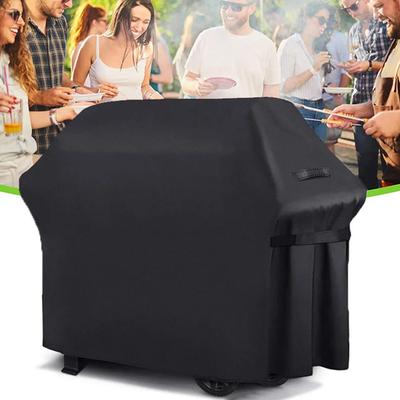 Capa para Churrasqueira 210D Exterior Poeira Impermeável Weber Resistente Capa para Grelhador Proteção contra Chuva Capa Externa para Churrasco Redonda